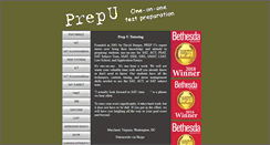 Desktop Screenshot of prepututor.com